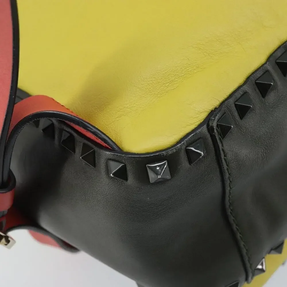 Valentino Leather Backpack Light Blue